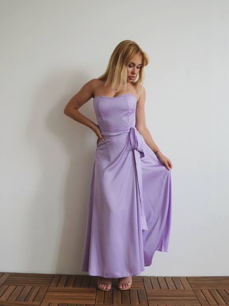 Спідниця шовкова на запах one size (Бежевий) 100003 фото